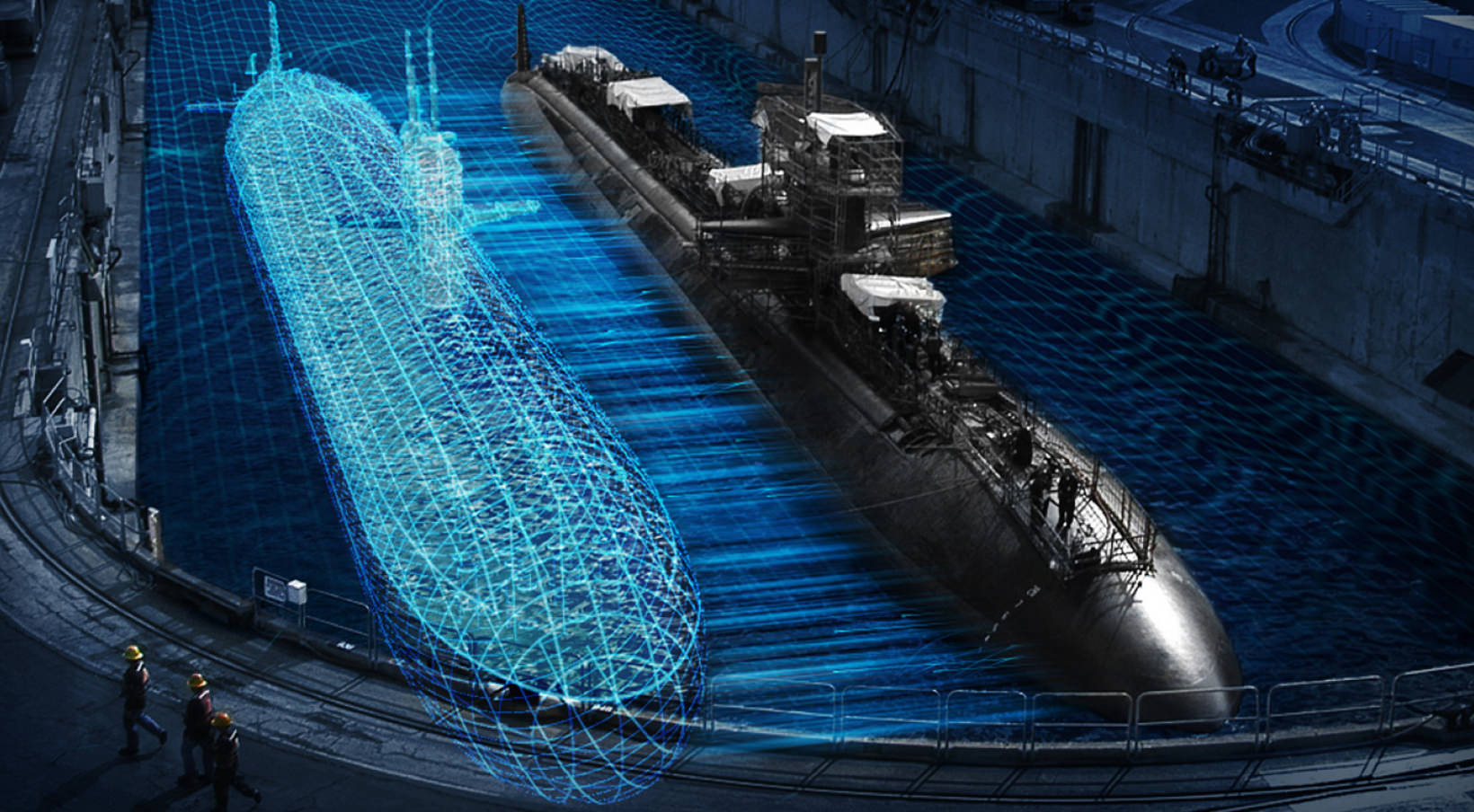 digital transformation of a submarine
